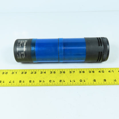 Eaton Cutler Hammer E26BFV2 SerA2 Blue Flashing Warning Stacklight 24V AC/DC