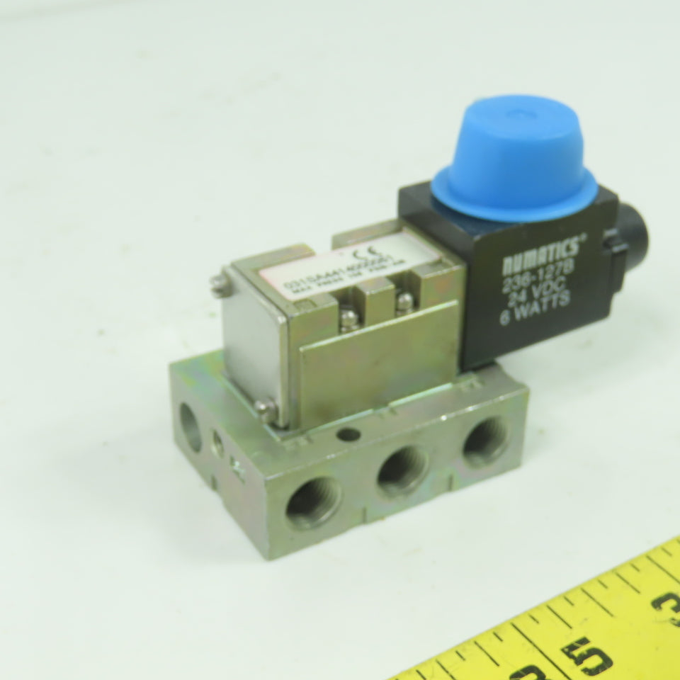 Numatics 031SA4414000061 Solenoid Valve 150PSIG 24VDC