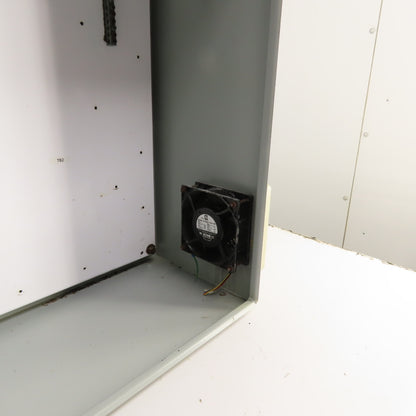 24" x 24" x 10" Steel Electrical Enclosure W/ Hinged Door & Backplate