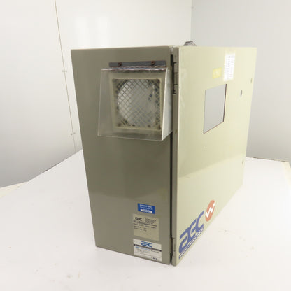 24" x 24" x 10" Steel Electrical Enclosure W/ Hinged Door & Backplate