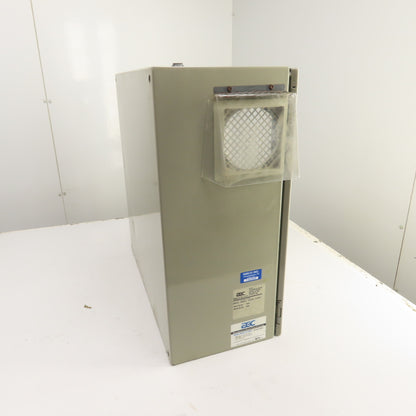 24" x 24" x 10" Steel Electrical Enclosure W/ Hinged Door & Backplate