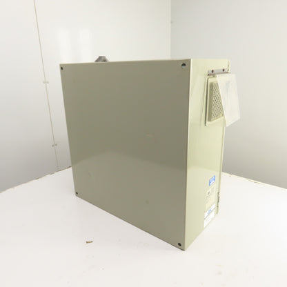 24" x 24" x 10" Steel Electrical Enclosure W/ Hinged Door & Backplate