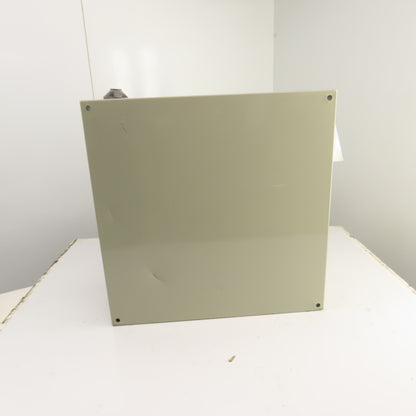 24" x 24" x 10" Steel Electrical Enclosure W/ Hinged Door & Backplate