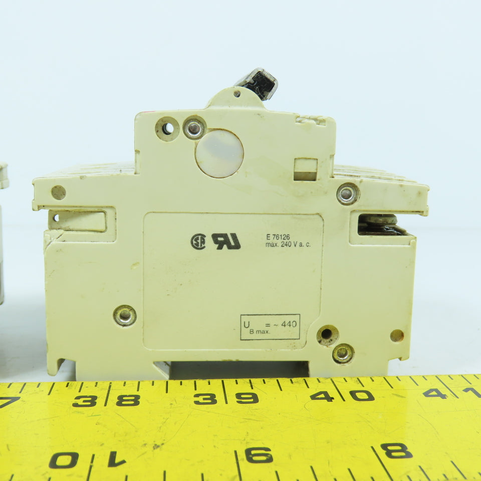 ABB S273 K 63A 3-Pole Rail Mount Circuit Breaker 240VAC Lot Of 2
