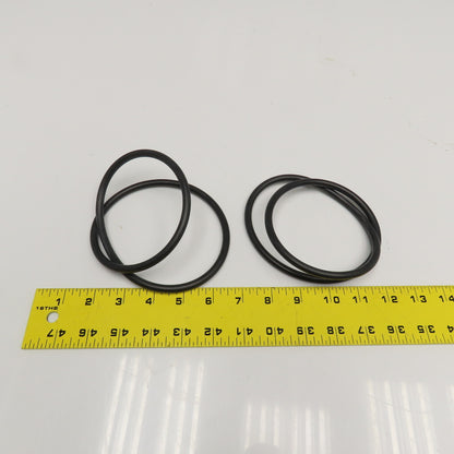 70 BUNA Size 446 O-Ring 8-1/2" x 9" x 1/4" Thick Lot Of 2