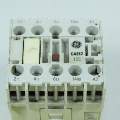 General Electric CAEI210TD 10E 16A Contactor 600VAC Max 5HP 24VDC Coil MB0ID