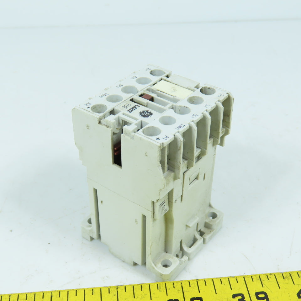 General Electric CAEI210TD 10E 16A Contactor 600VAC Max 5HP 24VDC Coil MB0ID