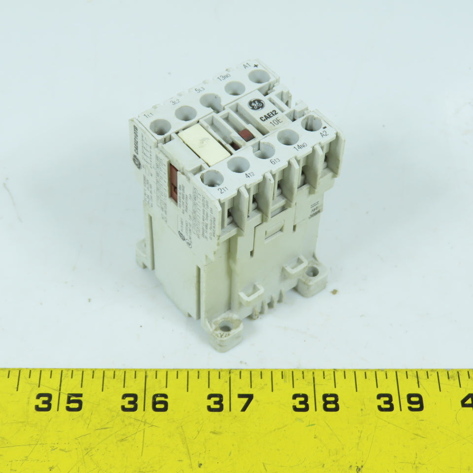 General Electric CAEI210TD 10E 16A Contactor 600VAC Max 5HP 24VDC Coil MB0ID
