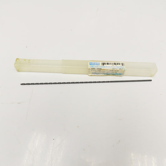 Chicago Latrobe 50448 3/32" x 8" Extra Length Drill Bit 5-1/2" Flute 118°