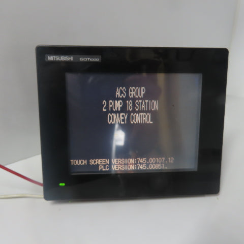 Mitsubishi GT1055-QSBD GOT1000 5.7" Touch Operator Interface Control Panel 24VDC
