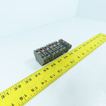 ABB CA5-01 NC Auxiliary Contact Block Lot Of 7