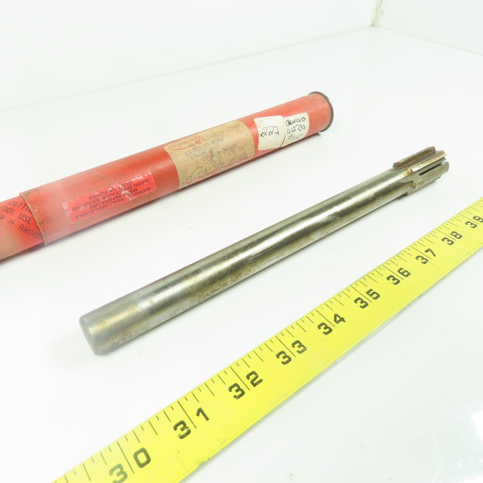 Cleveland Twist Drill 412739 15/16" Straight Peerless Chucking Reamer 6-Flute