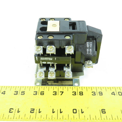 Square D Type D0 42 Class 8501 Ser B AC Pilot Duty Control Relay 10A 120V Coil