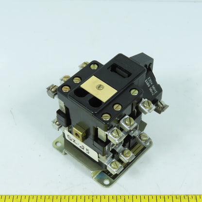 Square D Type D0 42 Class 8501 Ser B AC Pilot Duty Control Relay 10A 120V Coil