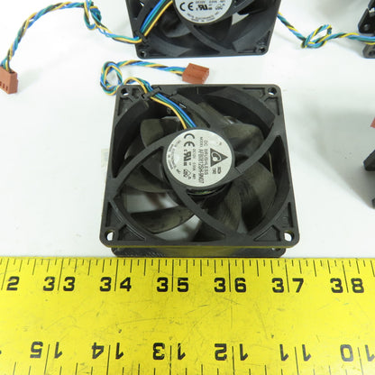Delta AFB0812SH-9N07 Computer Cabinet Electronics Cooling Fan 12VDC Lot Of 6
