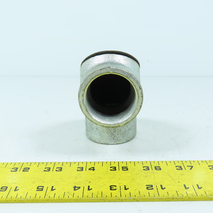 Appleton 1-1/4" x 1-1/4" Rigid Pull Elbow 90° W/ Cober & Gasket
