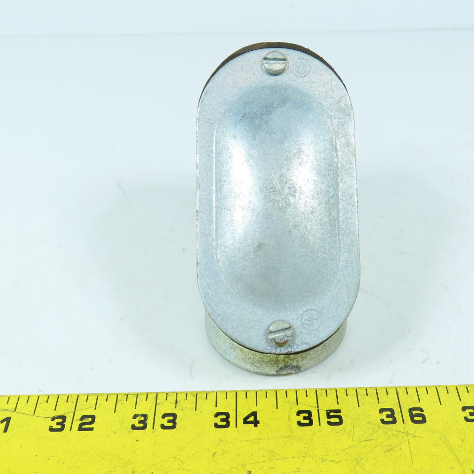 Appleton 1-1/4" x 1-1/4" Rigid Pull Elbow 90° W/ Cober & Gasket