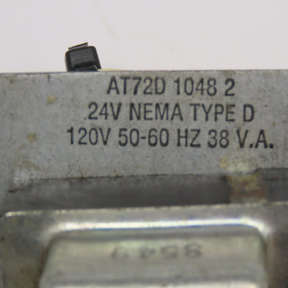 Honeywell AT72D 1048 2 120V 50/60Hz Transformer 24V Secondary 38VA