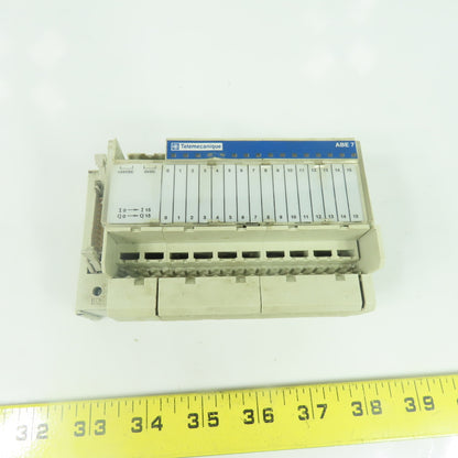 Telemecanique ABE7-R16S111 16-Channel Output Relay Base 24VDC