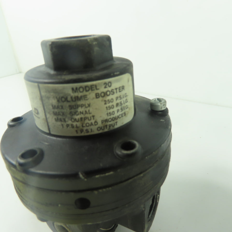 Fairchild Model 20 Volume Booster 250PSIG 3/8" NPT