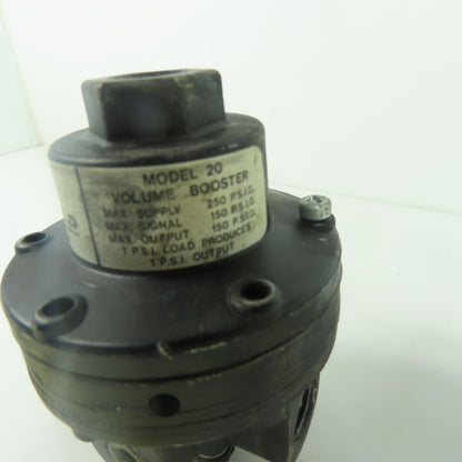 Fairchild Model 20 Volume Booster 250PSIG 3/8" NPT