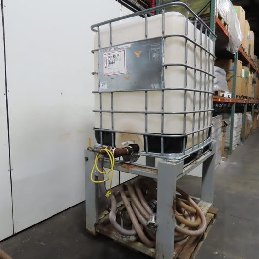 Dayton 5PXC3A 1200 Ltr. IBC Tote Storage Rack And Pump 3/4Hp 115/230V 1Ph