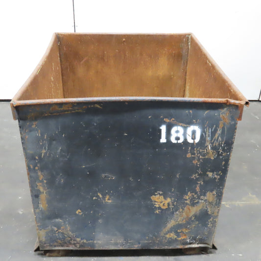 39" x 40" x 33" Deep Steel Storage Container Box Tote 36" Tall W/ Fork Pockets