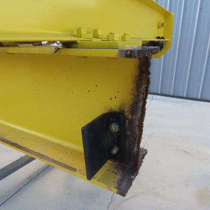 PWI 1 Ton Underhung Bridge Crane 50' Span 56' Extended Travel Powered End Trucks
