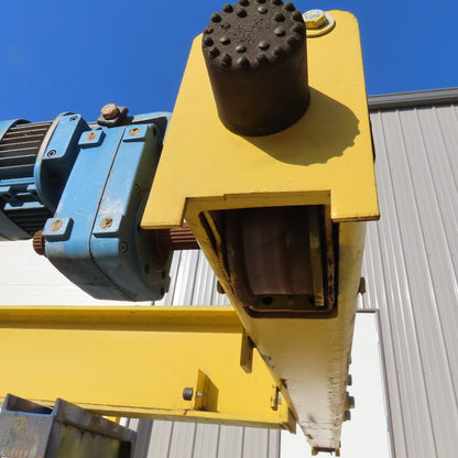 MHE 3 Ton Top Running Bridge Crane 30' Span 12' Lift 10FPM Hoist 78FPM Travel