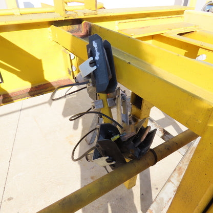 Kelly 2 Ton Top Running Bridge Crane Powered Trolley Hoist 74" Travel 9' Span