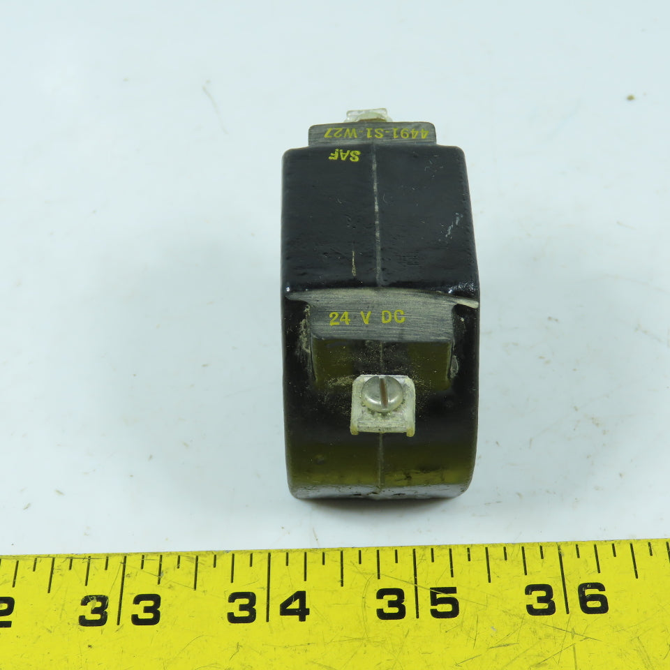 Square D 4491-S1-W27 4491S1W27 24VDC Replacement Coil 9050HO Timer