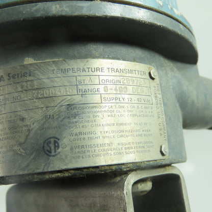 Foxboro RTT20-D1SNQFD-M2L1 Temperature Transmitter 12-42VDC 0-400°F