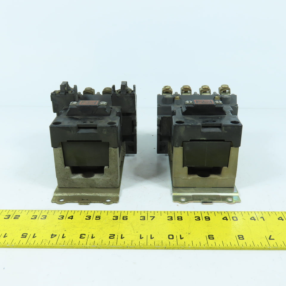 Allen Bradley 702-BOD93 SerK Size 1 Motor Starter Contactor 10HP 120V Coil Lot/2
