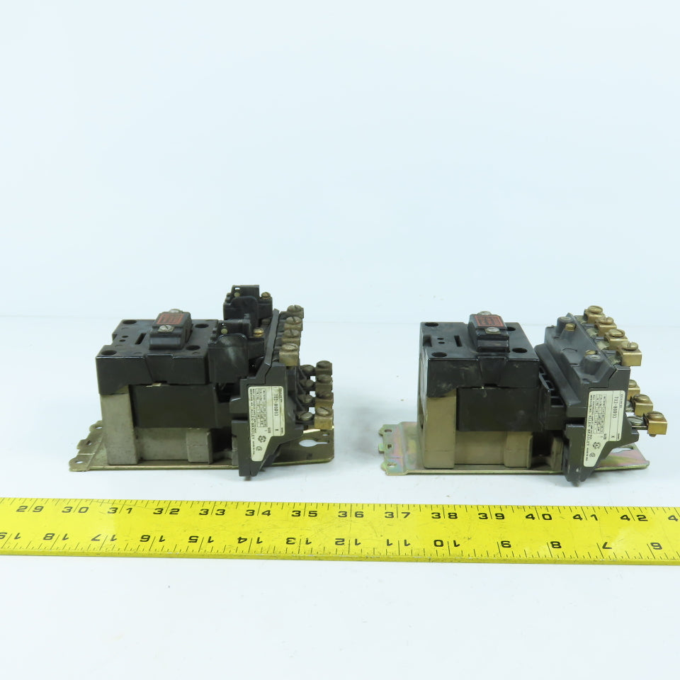 Allen Bradley 702-BOD93 SerK Size 1 Motor Starter Contactor 10HP 120V Coil Lot/2