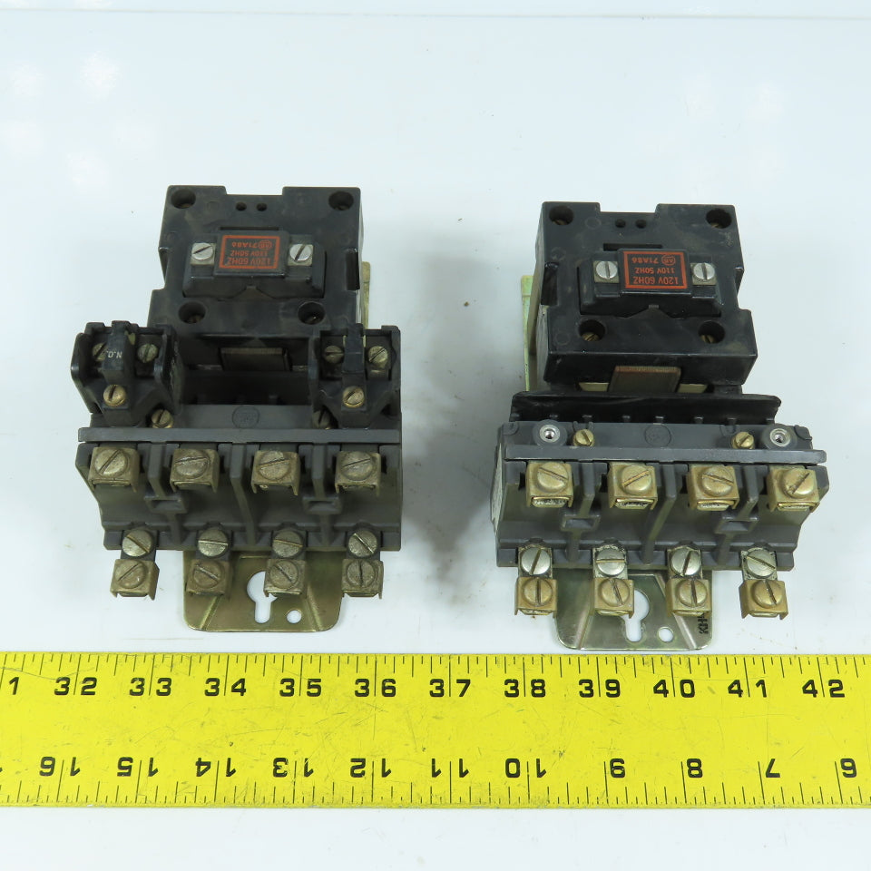 Allen Bradley 702-BOD93 SerK Size 1 Motor Starter Contactor 10HP 120V Coil Lot/2