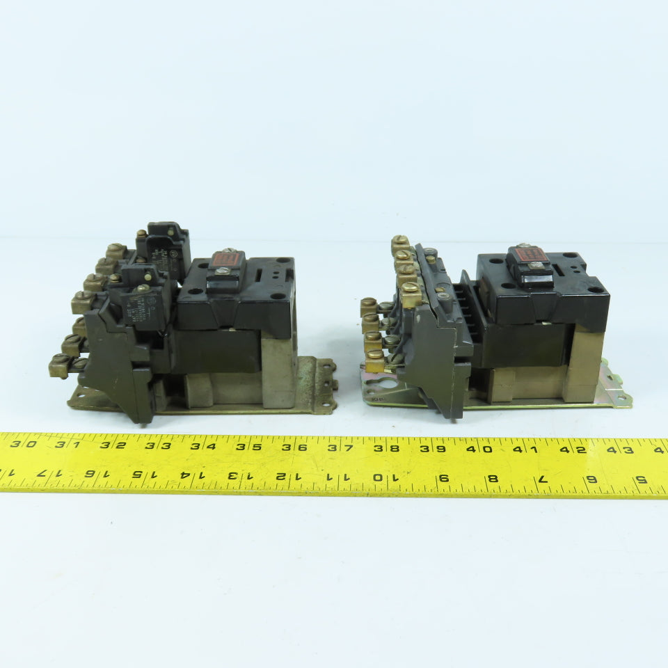Allen Bradley 702-BOD93 SerK Size 1 Motor Starter Contactor 10HP 120V Coil Lot/2