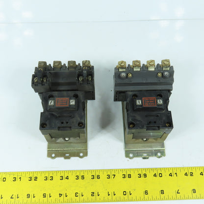 Allen Bradley 702-BOD93 SerK Size 1 Motor Starter Contactor 10HP 120V Coil Lot/2