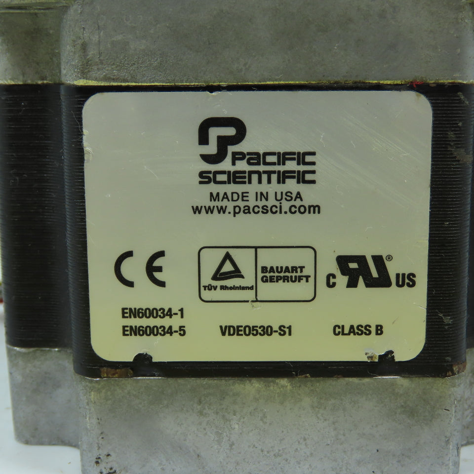 Pacific Scientific N31HRFL-LNK-NS-00 Powerpac 1.8° Step Motor 65VDC 125W 1500RPM