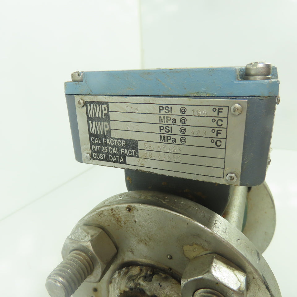 Foxboro 8001A-WCR-PJGFNA-A Magnetic Flowtube ST. A MWP 740PSI @ 100°F