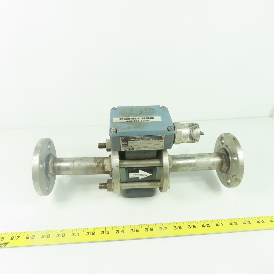 Foxboro 8001A-WCR-PJGFNA-A Magnetic Flowtube ST. A MWP 740PSI @ 100°F
