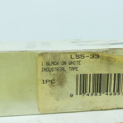 Panduit LS5-33 Supply Cartridge Black On White
