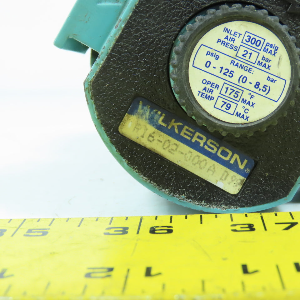 Wilkerson R16-02-000 Compressed Air Pneumatic Regulator 1/4"