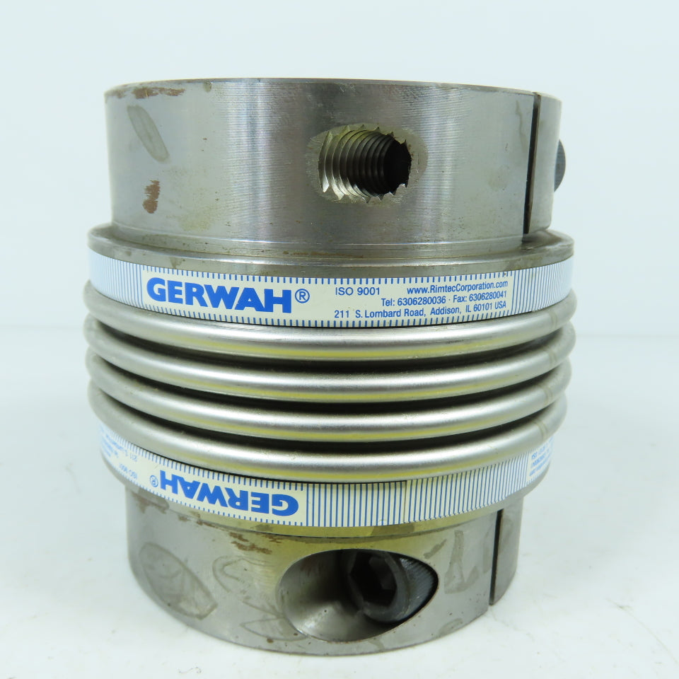 Gerwah 1-3/4" x 1-3/4" Flexible Coupling 4" OAL