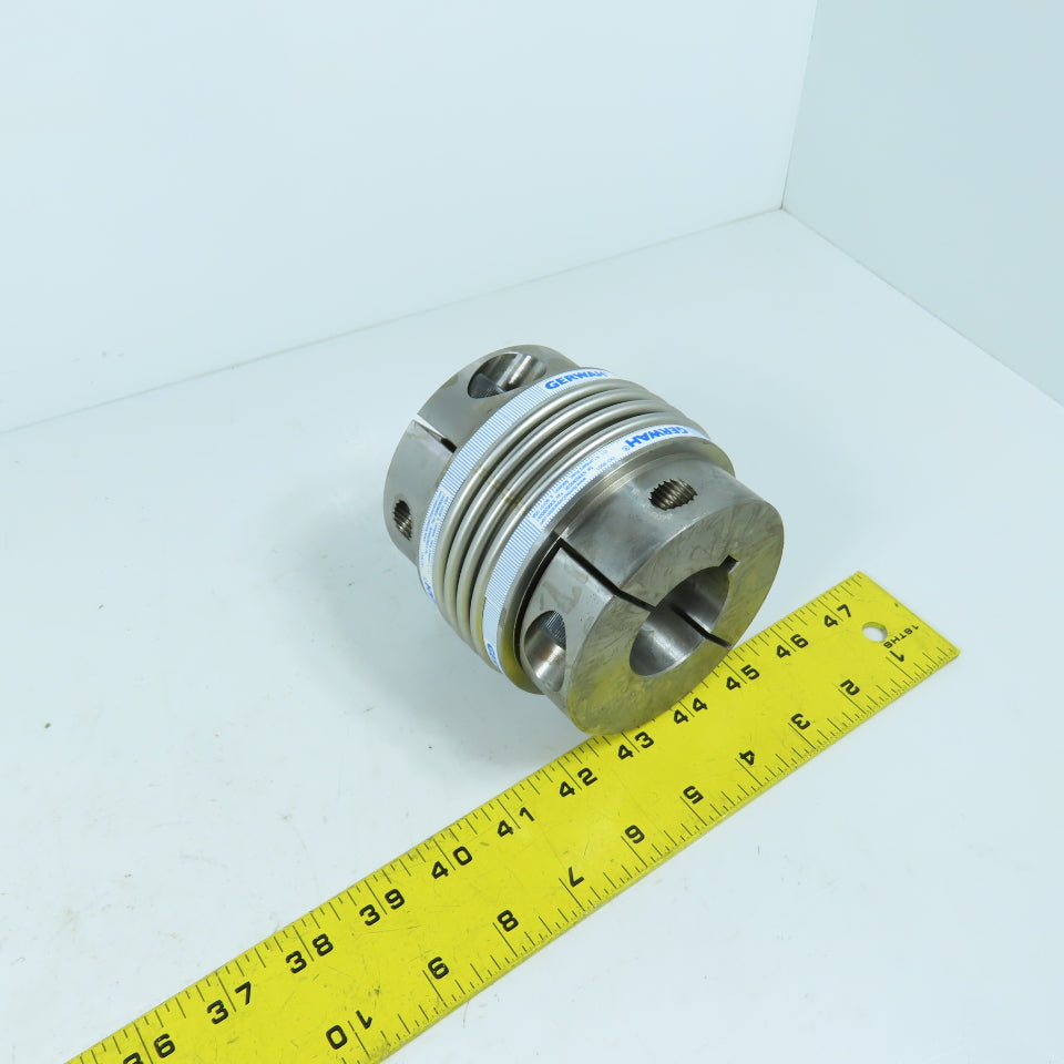 Gerwah 1-3/4" x 1-3/4" Flexible Coupling 4" OAL