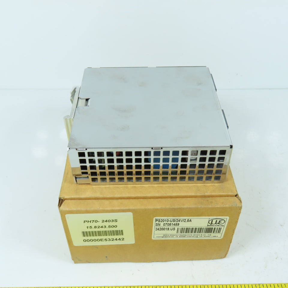 Micro-Epsilon PH70-2403/S 15.8243.500 24V DC 2.5A Power Supply 120/230VAC Input