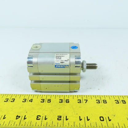 Festo AEVU-40-25-A-PA Spring Return Pneumatic Air Cylinder 40mm Bore 25mm Stroke