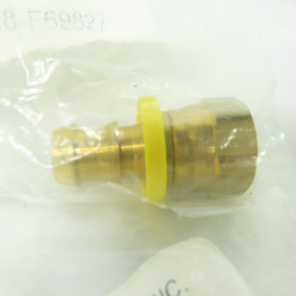 Motion Industries 2111-08-08-B Barbed To JIC Straight Hose Fitting 1/2"ID Lot/9