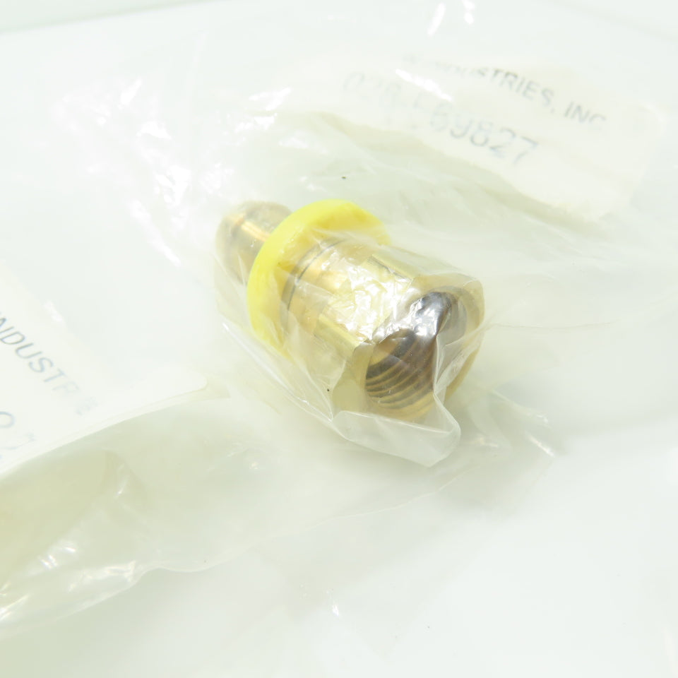 Motion Industries 2111-08-08-B Barbed To JIC Straight Hose Fitting 1/2"ID Lot/9