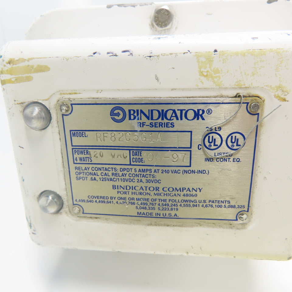 Bendicator RF82C5G1A RF-Series Level Indicator Sensor 120VAC 14" Probe