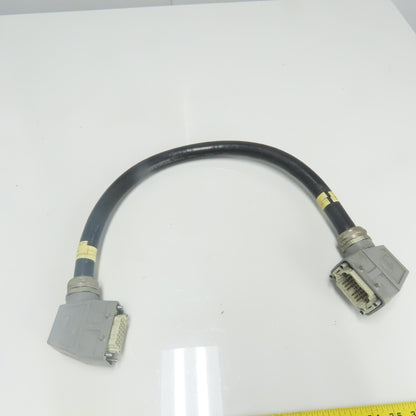Svin 2006-T694 YZ-83257200C Harting 42-Pin Female/Male Plug Cordset 0.65M L